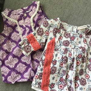 Two Super cute boho tops